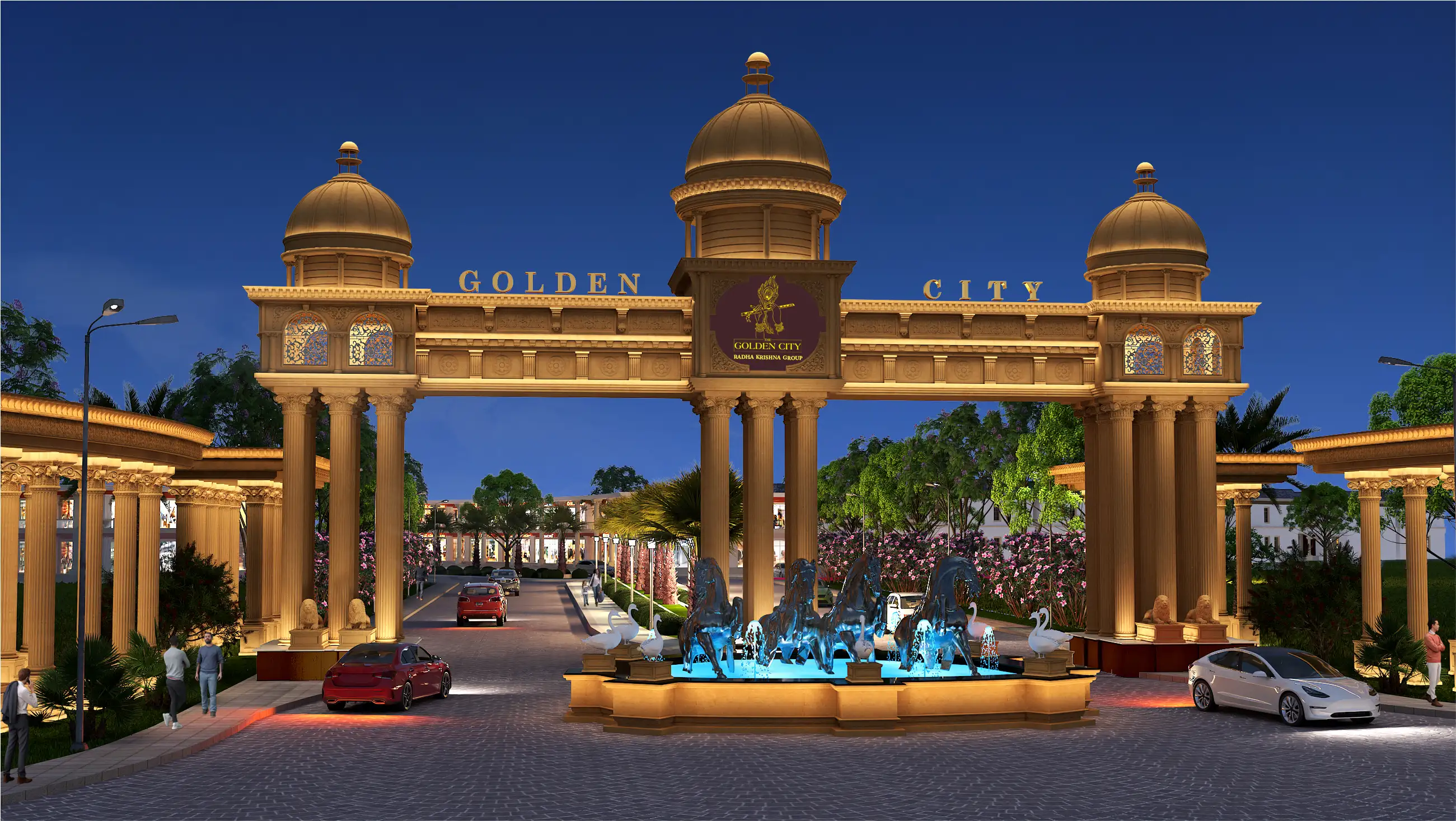 Golden City - Main view